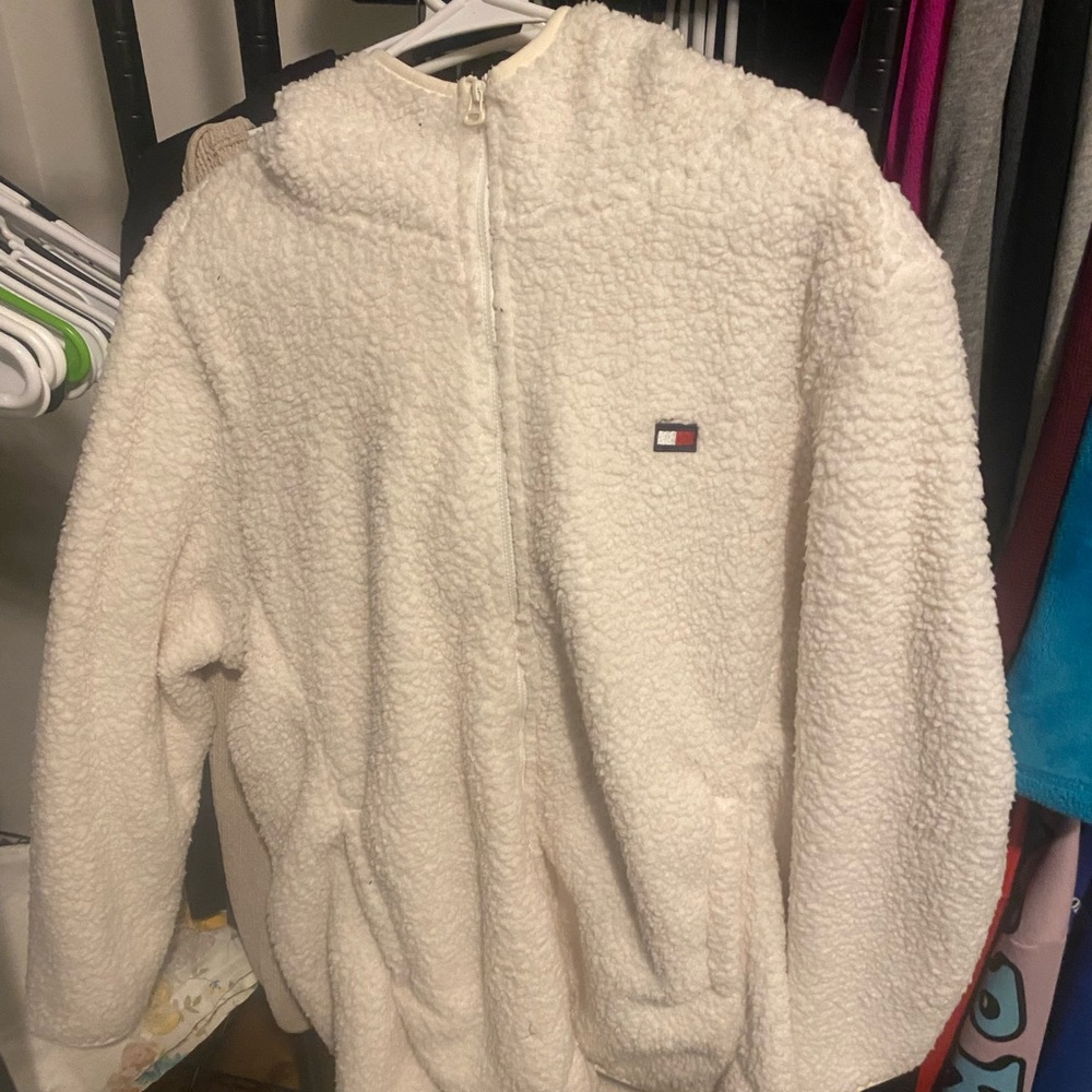 tommy hilfiger zip up with hood